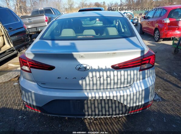 5NPD74LF5KH495192 2019 HYUNDAI ELANTRA Silver 