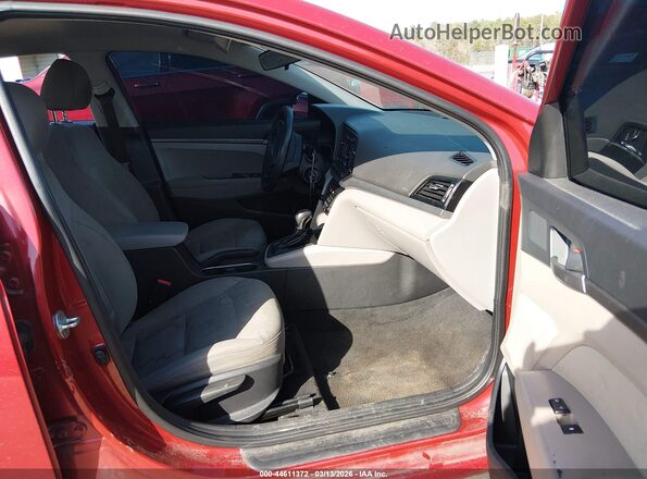 5NPD74LF7HH209786 2017 HYUNDAI ELANTRA Red Vista interior delantera