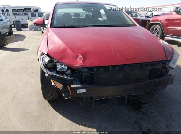 5NPD74LF7HH209786 2017 HYUNDAI ELANTRA Red Vista frontal