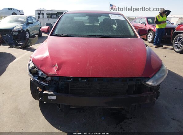 5NPD74LF7HH209786 2017 HYUNDAI ELANTRA Red Vista interior trasera