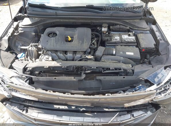 5NPD74LF7KH466955 2019 HYUNDAI ELANTRA Gray Вид ззаду