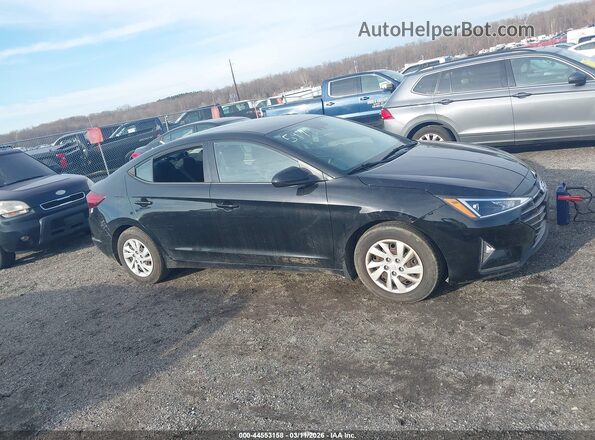 5NPD74LF7LH595974 2020 HYUNDAI ELANTRA Black უკანა სალონის ხედი
