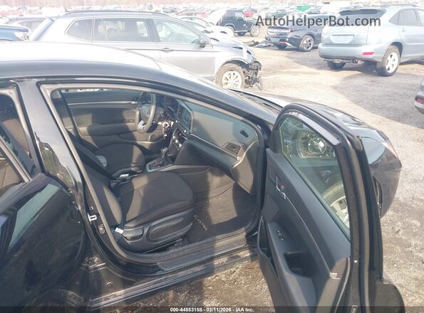 5NPD74LF7LH595974 2020 HYUNDAI ELANTRA Black წინა სალონის ხედი