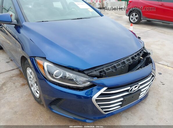 5NPD74LF8HH084250 2017 HYUNDAI ELANTRA Синий 