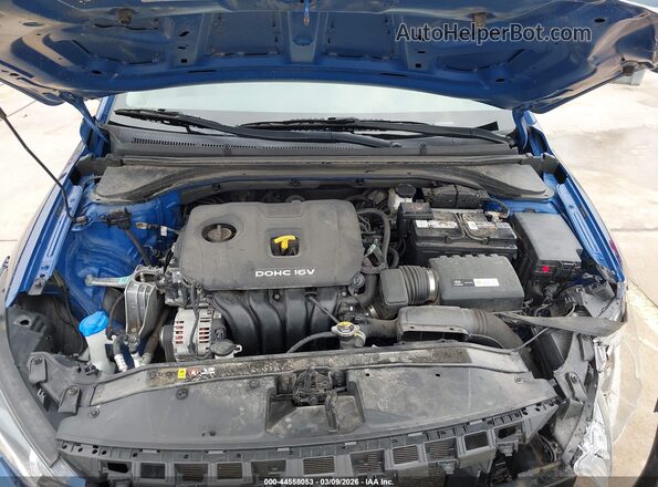 5NPD74LF8HH084250 2017 HYUNDAI ELANTRA Синий Вид сзади