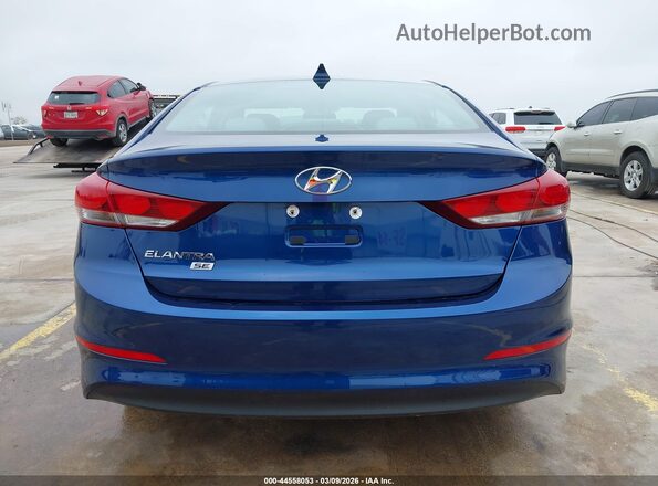 5NPD74LF8HH084250 2017 HYUNDAI ELANTRA Синий 