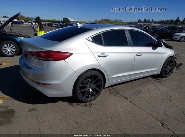 5NPD74LF8HH203351 2017 HYUNDAI ELANTRA Silver უკანა მარჯვენა