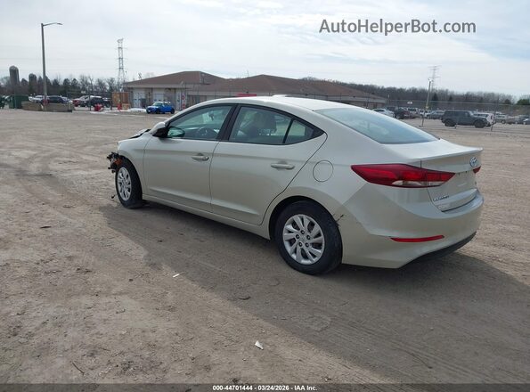 5NPD74LF8JH353059 2018 HYUNDAI ELANTRA Tan უკანა მარცხენა