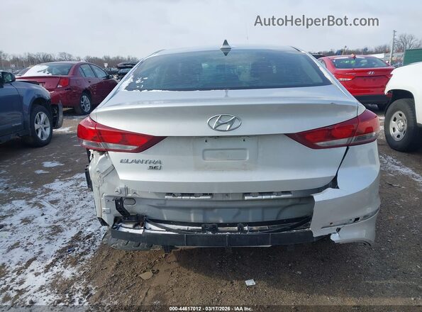 5NPD74LF8JH395697 2018 HYUNDAI ELANTRA Серебряный 