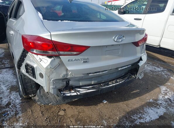 5NPD74LF8JH395697 2018 HYUNDAI ELANTRA Серебряный 