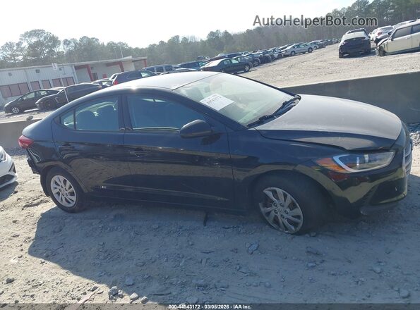 5NPD74LF8JH396512 2018 HYUNDAI ELANTRA Black 