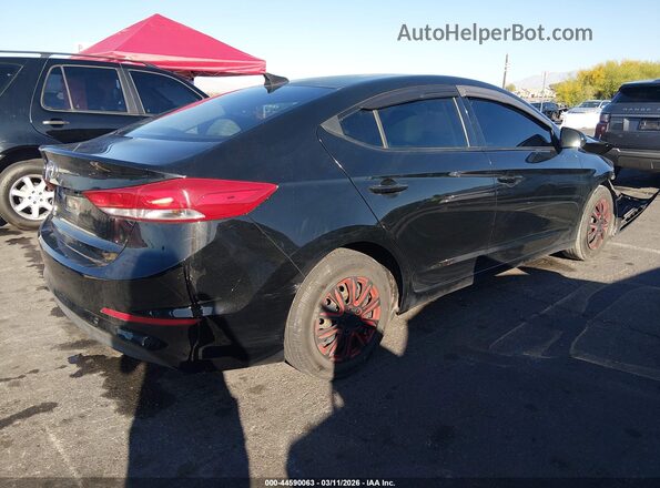 5NPD74LF9HH086332 2017 HYUNDAI ELANTRA Black Rear right