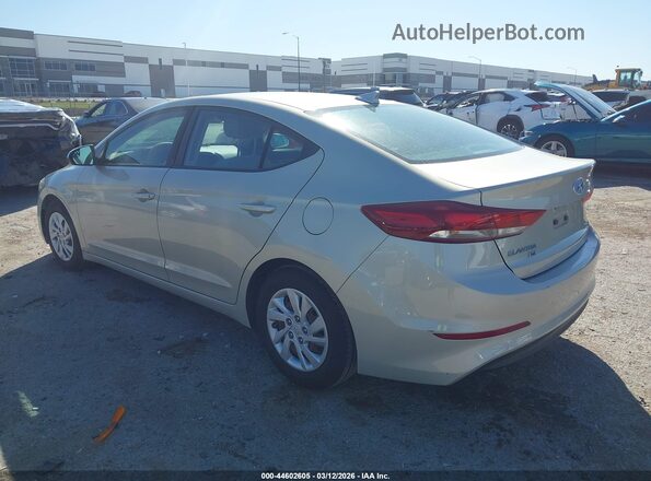 5NPD74LF9HH163376 2017 HYUNDAI ELANTRA Silver უკანა მარცხენა