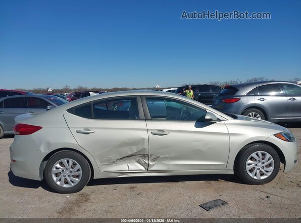 5NPD74LF9HH163376 2017 HYUNDAI ELANTRA Silver წინა ხედი