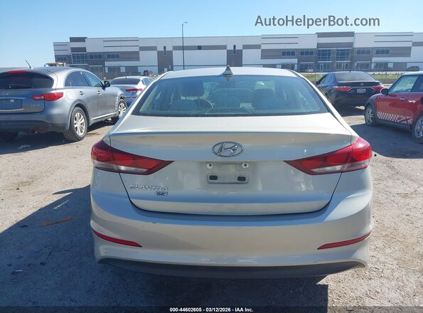 5NPD74LF9HH163376 2017 HYUNDAI ELANTRA Silver 