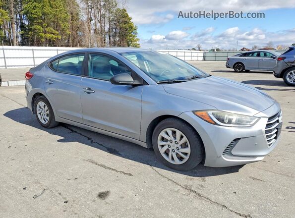 5NPD74LFXHH067031 2017 HYUNDAI ELANTRA Gray Front right