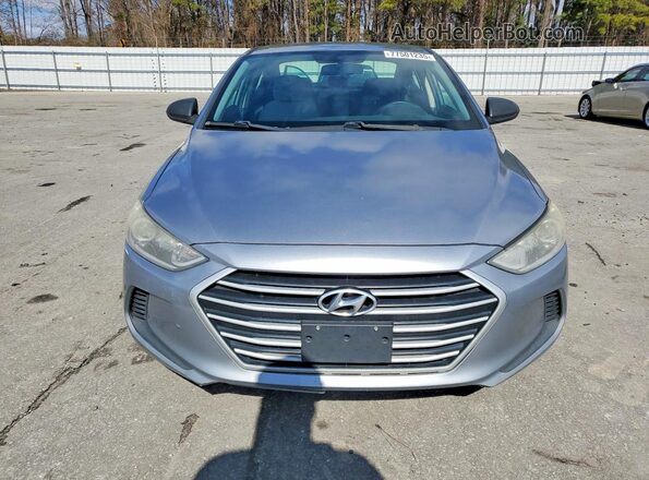 5NPD74LFXHH067031 2017 HYUNDAI ELANTRA Gray Front view