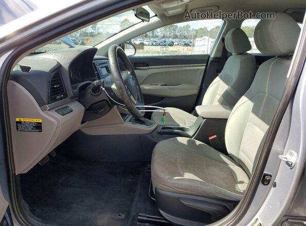 5NPD74LFXHH067031 2017 HYUNDAI ELANTRA Gray Front interior view