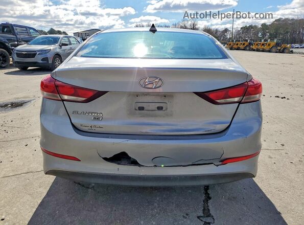 5NPD74LFXHH067031 2017 HYUNDAI ELANTRA Gray Rear view