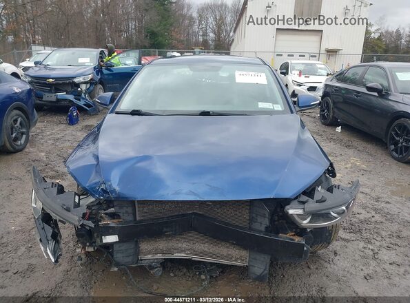 5NPD84LF0HH054401 2017 HYUNDAI ELANTRA Синий Вид щитка приборов