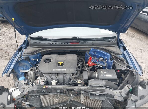 5NPD84LF0HH054401 2017 HYUNDAI ELANTRA Синий Вид сзади