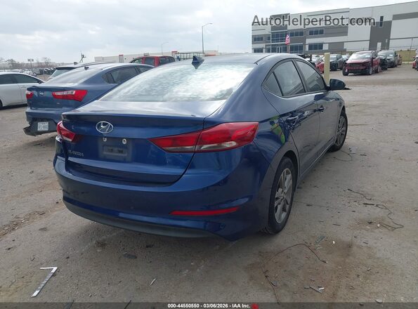 5NPD84LF0HH069481 2017 HYUNDAI ELANTRA Blue უკანა მარჯვენა
