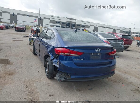 5NPD84LF0HH069481 2017 HYUNDAI ELANTRA Blue უკანა მარცხენა