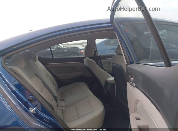 5NPD84LF0HH069481 2017 HYUNDAI ELANTRA Blue VIN კოდის სტიკერის ხედი