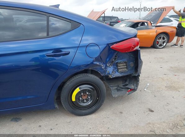 5NPD84LF0HH069481 2017 HYUNDAI ELANTRA Blue წინა ხედი