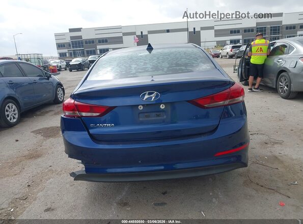 5NPD84LF0HH069481 2017 HYUNDAI ELANTRA Blue 