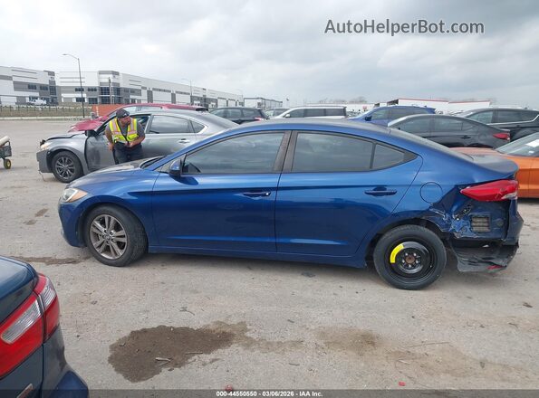 5NPD84LF0HH069481 2017 HYUNDAI ELANTRA Blue სალონის 360-გრადუსიანი ხედი