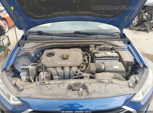 5NPD84LF0HH069481 2017 HYUNDAI ELANTRA Blue უკანა ხედი