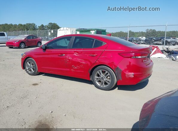5NPD84LF0JH372038 2018 HYUNDAI ELANTRA Red Vista frontal