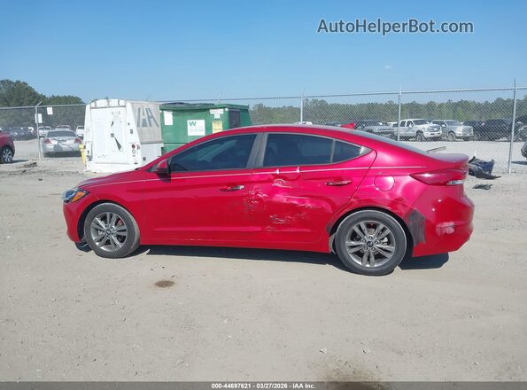 5NPD84LF0JH372038 2018 HYUNDAI ELANTRA Red 
