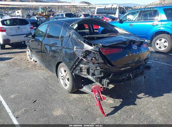 5NPD84LF0LH512219 2020 HYUNDAI ELANTRA Black Tył lewy