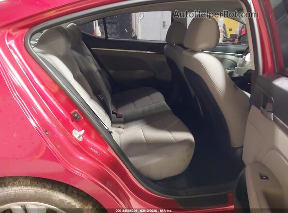 5NPD84LF0LH568872 2020 HYUNDAI ELANTRA Red Вид наклейки з VIN-кодом