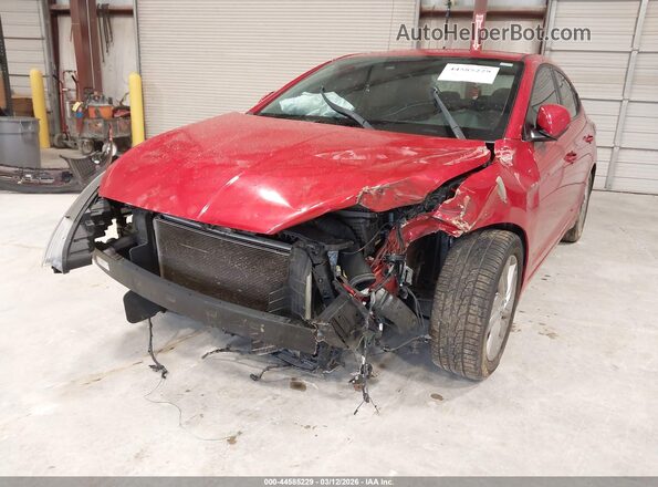 5NPD84LF0LH568872 2020 HYUNDAI ELANTRA Red Вид спереду