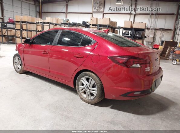 5NPD84LF0LH568872 2020 HYUNDAI ELANTRA Red Задня ліва чверть
