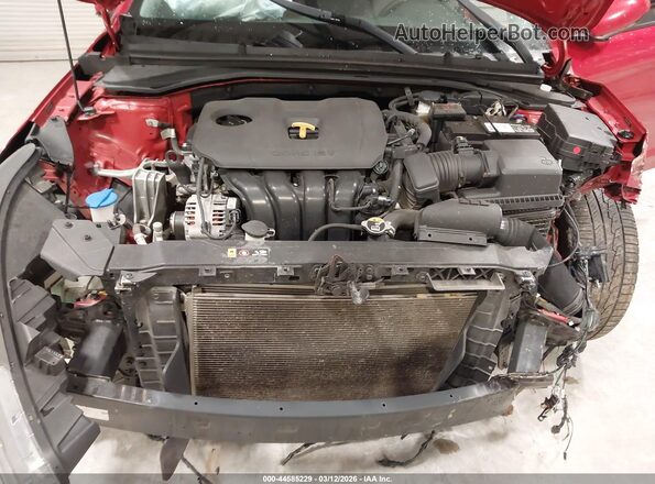 5NPD84LF0LH568872 2020 HYUNDAI ELANTRA Red Вид ззаду