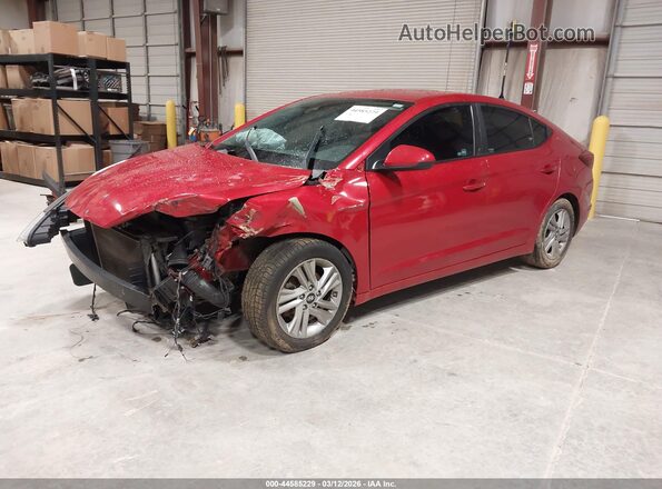 5NPD84LF0LH568872 2020 HYUNDAI ELANTRA Red Передня ліва чверть