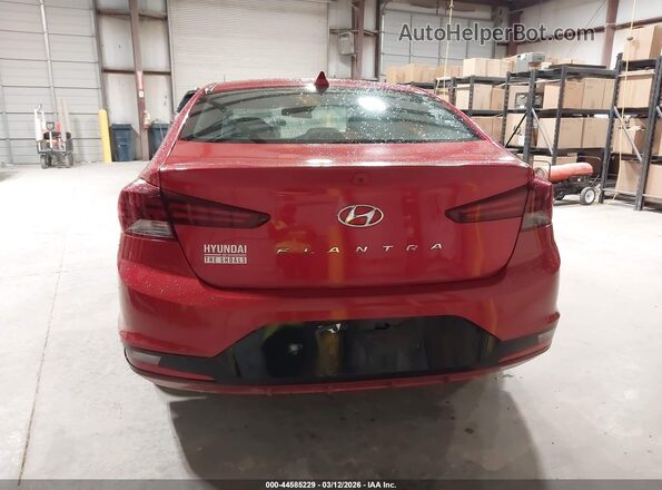 5NPD84LF0LH568872 2020 HYUNDAI ELANTRA Red 