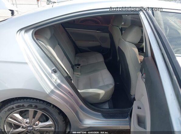 5NPD84LF1HH078108 2017 HYUNDAI ELANTRA Gray VIN კოდის სტიკერის ხედი