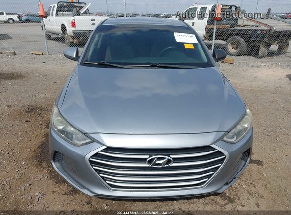 5NPD84LF1HH078108 2017 HYUNDAI ELANTRA Gray უკანა სალონის ხედი