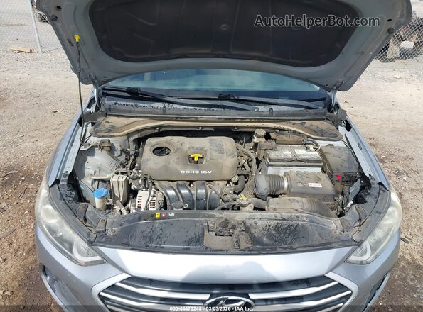 5NPD84LF1HH078108 2017 HYUNDAI ELANTRA Gray უკანა ხედი