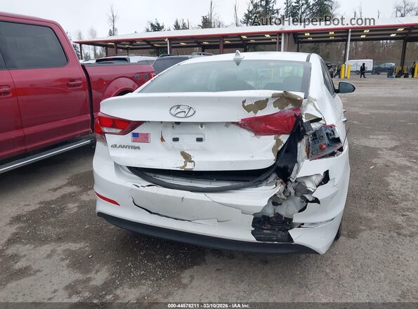 5NPD84LF1JH301964 2018 HYUNDAI ELANTRA White 