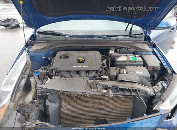 5NPD84LF1JH394825 2018 HYUNDAI ELANTRA Blue Вид ззаду
