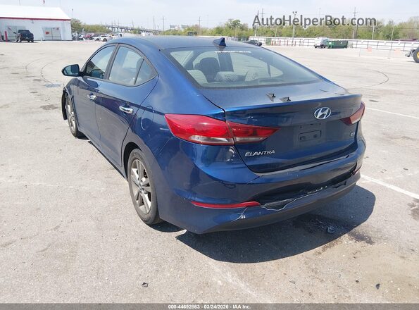 5NPD84LF1JH398504 2018 HYUNDAI ELANTRA Blue 