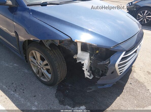 5NPD84LF1JH398504 2018 HYUNDAI ELANTRA Blue 
