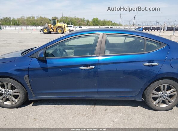 5NPD84LF1JH398504 2018 HYUNDAI ELANTRA Blue 