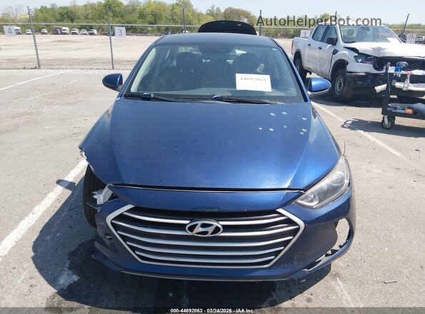 5NPD84LF1JH398504 2018 HYUNDAI ELANTRA Blue 
